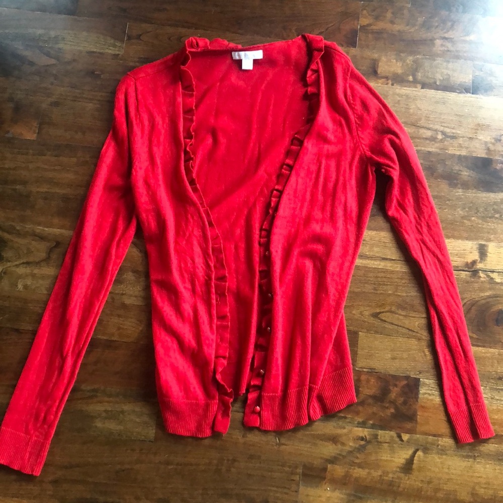 Red Cardigan